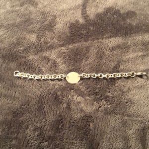 Return to Tiffany Oval Tag Bracelet